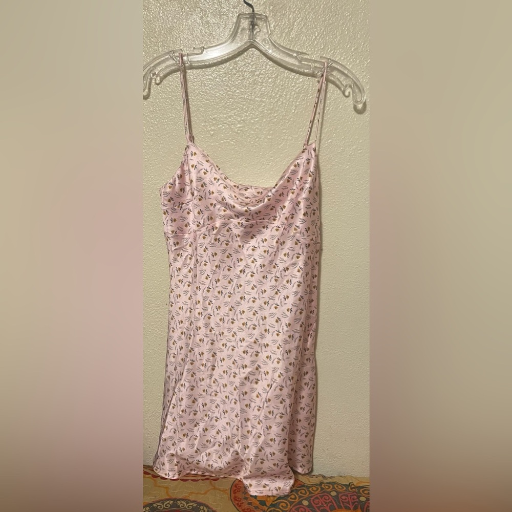NWOT Princess Polly Silk Cowlneck Dress